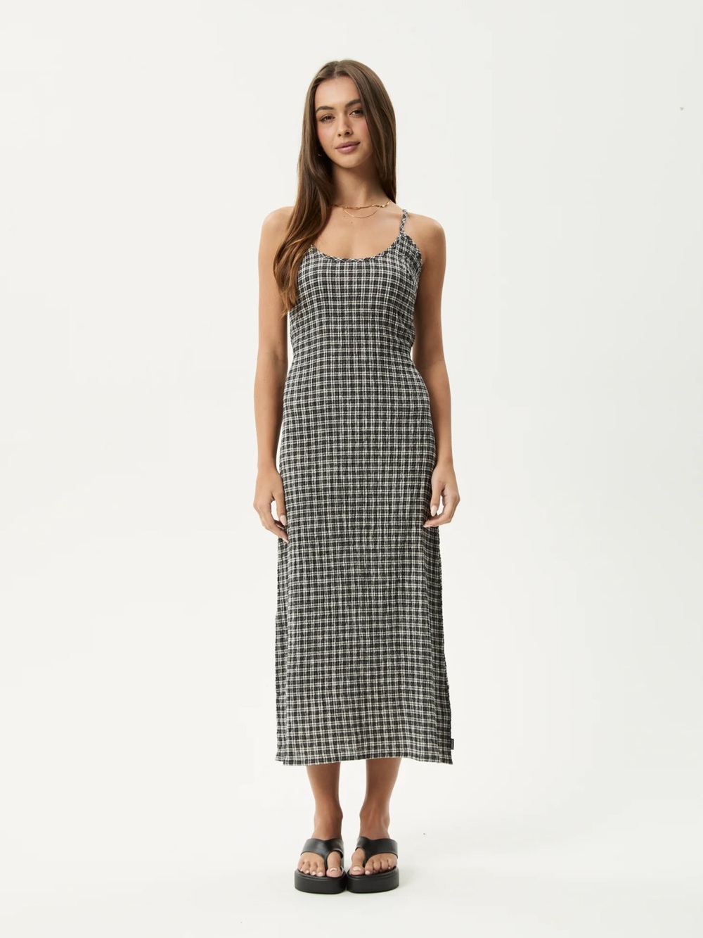 Afends RUMI - SEERSUCKER MIDI DRESS
SEERSUCKER MIDI DRESS